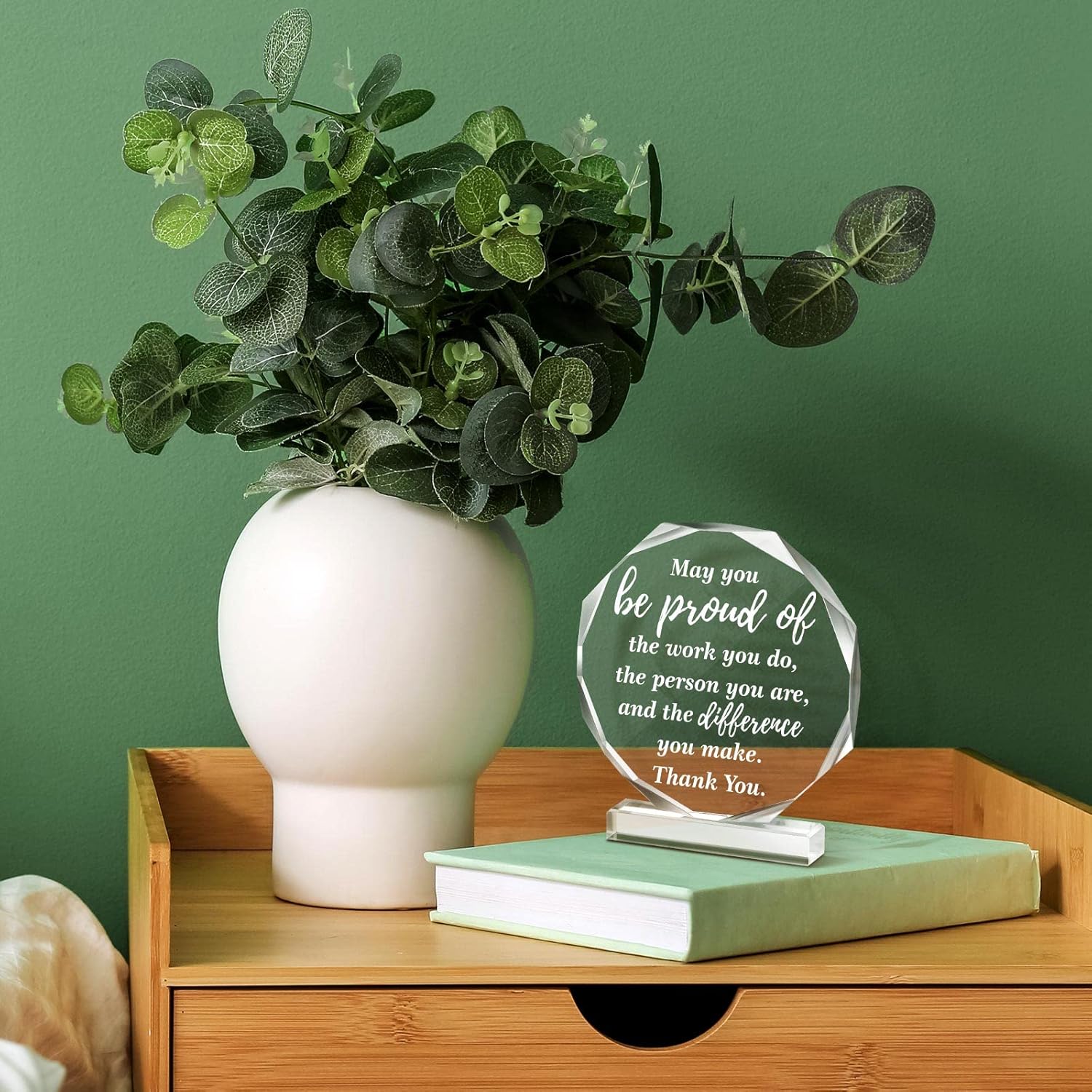 Yinder Regalo de agradecimiento para mujeres, regalo inspirador para compañeros de trabajo, regalo de la semana de la CNA para colegas que dejan el