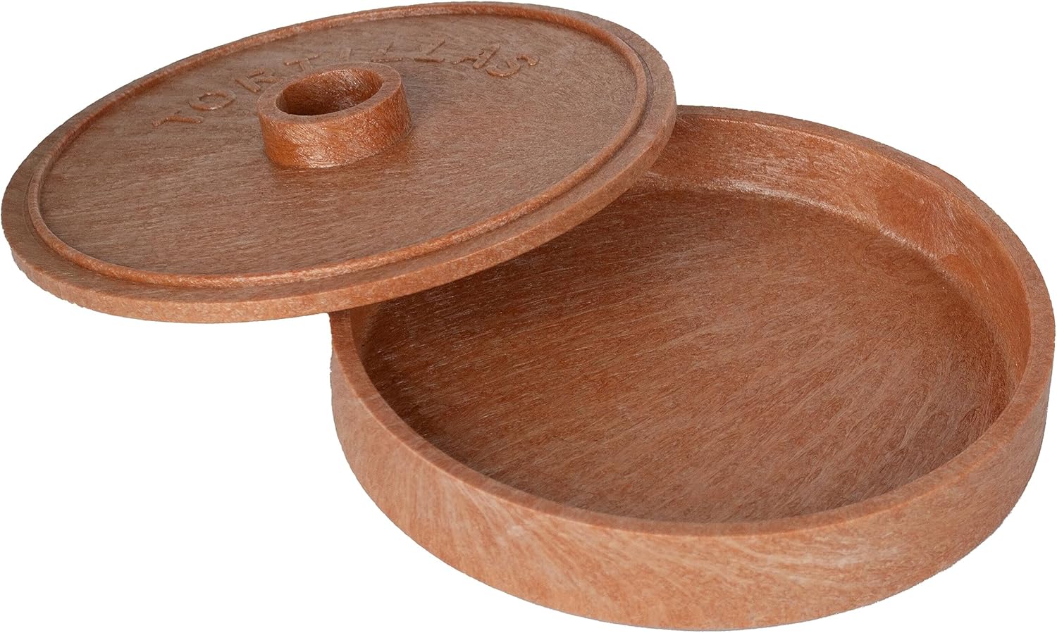 Mesarte – Calentador aislado para tortillas y panqueques de 7 pulgadas, color naranja, fabricado en Estados Unidos
