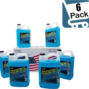 SH HS 29.606 Bug Wash – Líquido limpiador de parabrisas, 1 galón (3.78 L) (paquete de 6) SH HS 29.606 Bug Wash – Líquido limpiador de parabrisas, 1 galón (3.78 L) (paquete de 6)