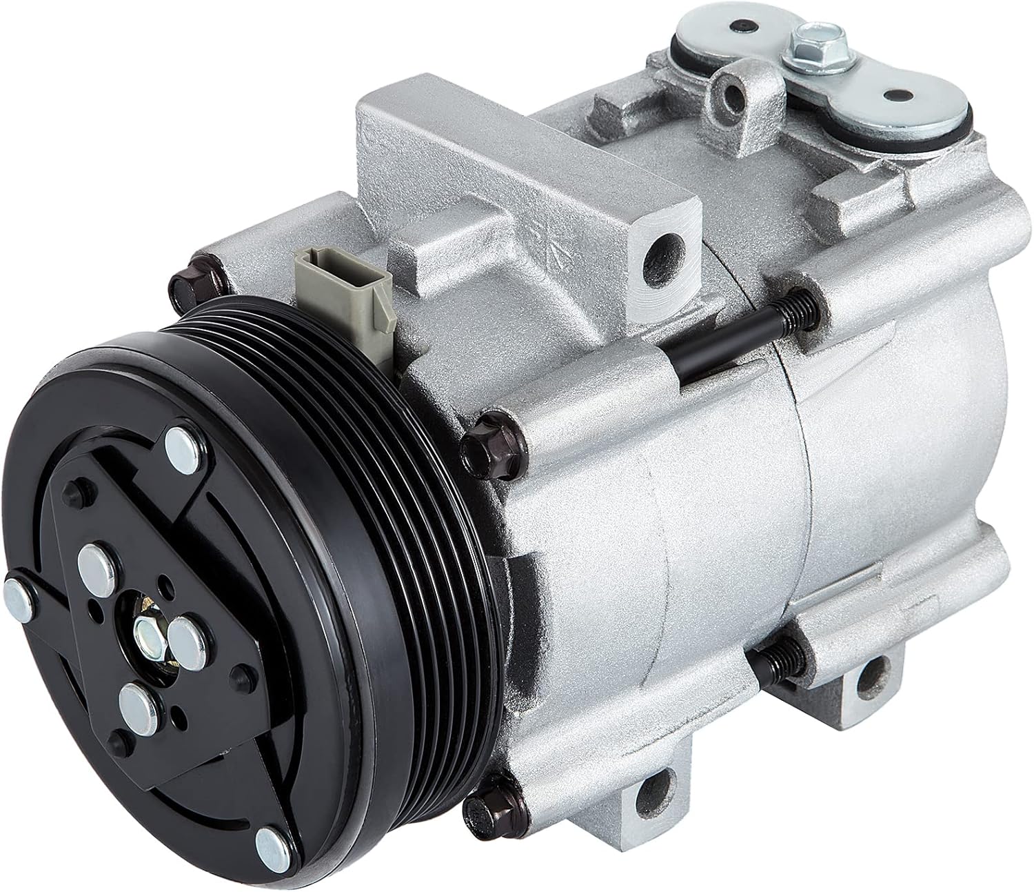 Mophorn CO 101290C (4L3Z19703AB) Compresor de aire acondicionado universal para 93-07 Lincoln Mercury Thunderbird F150 4.2L 4.6L 5.4L 6.8L FS10 AC
