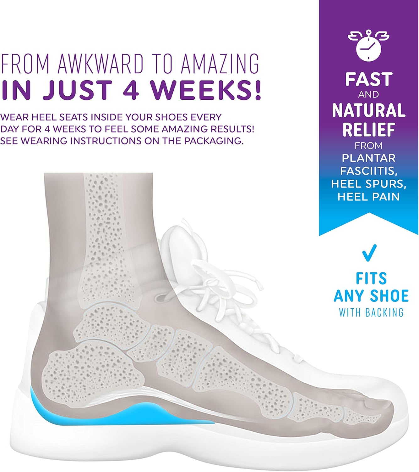 Plantillas Heel That Pain para fascitis plantar