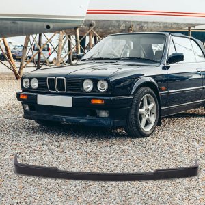 PENSUN Alerón de cenefa inferior para parachoques delantero, divisor de mentón para BMW E30 serie 3 1988-1992 PENSUN Alerón de cenefa inferior para parachoques delantero, divisor de mentón para BMW E30 serie 3 1988-1992