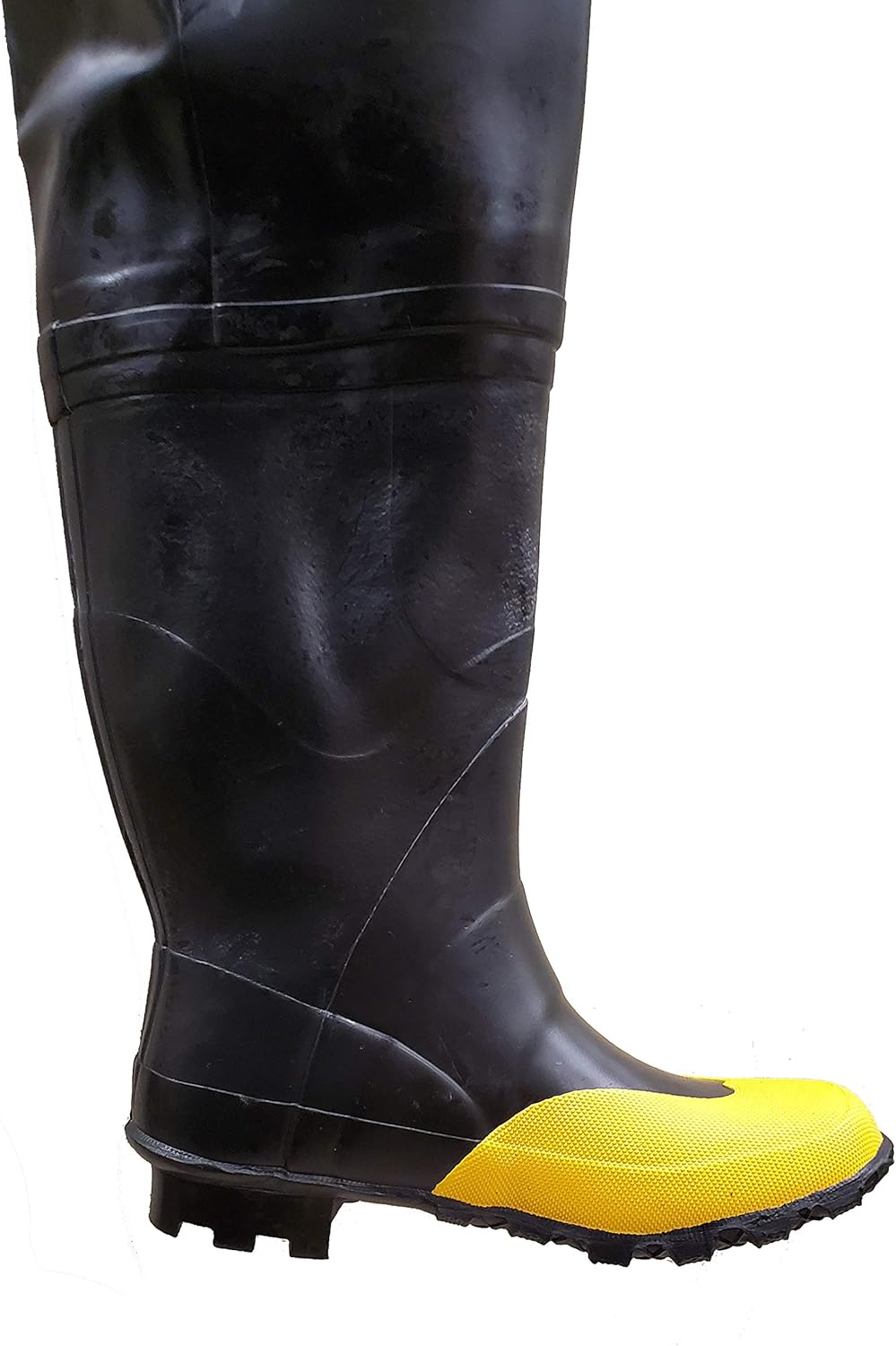 Herco Heavy Duty Rubber Men’s Hip Waders (Black)