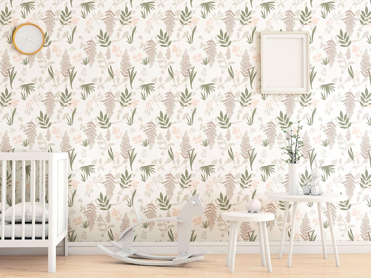Akywall Papel tapiz floral para despegar y pegar, papel de contacto vintage, extraíble, bohemio, texturizado, retro, autoadhesivo, extraíble, rollo