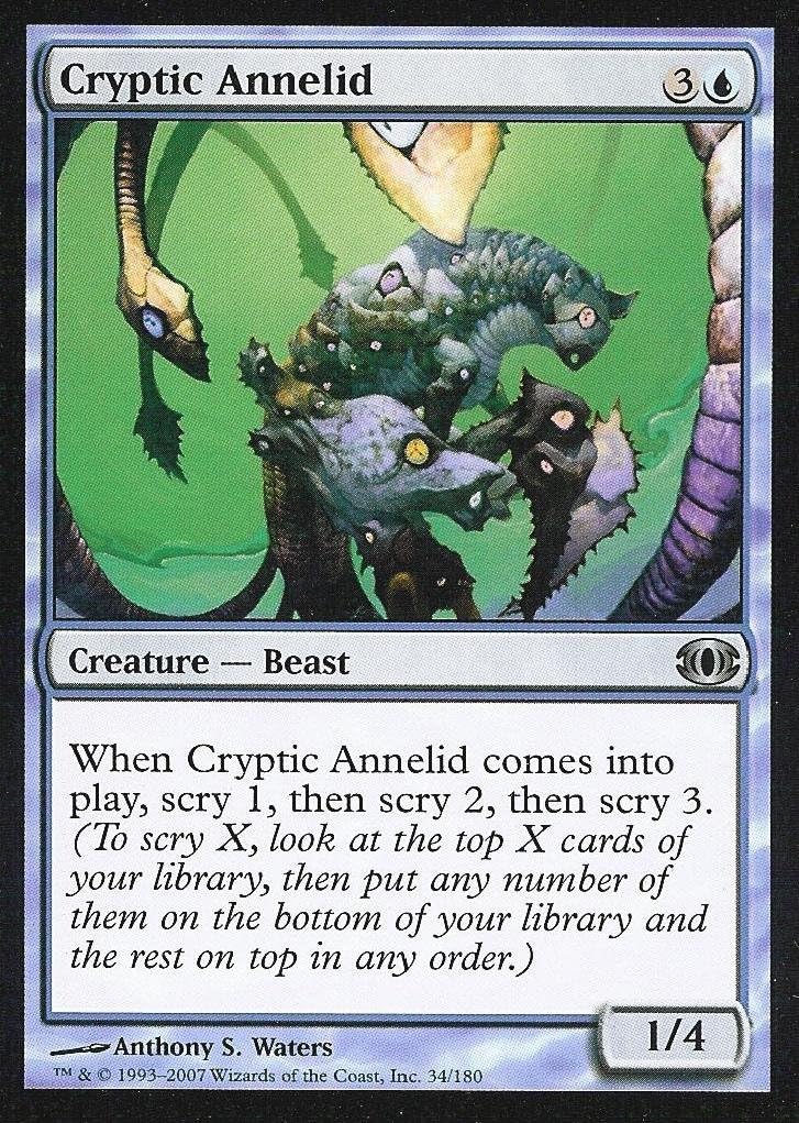 Magic the Gathering – Cryptic Annelid – Future Sight