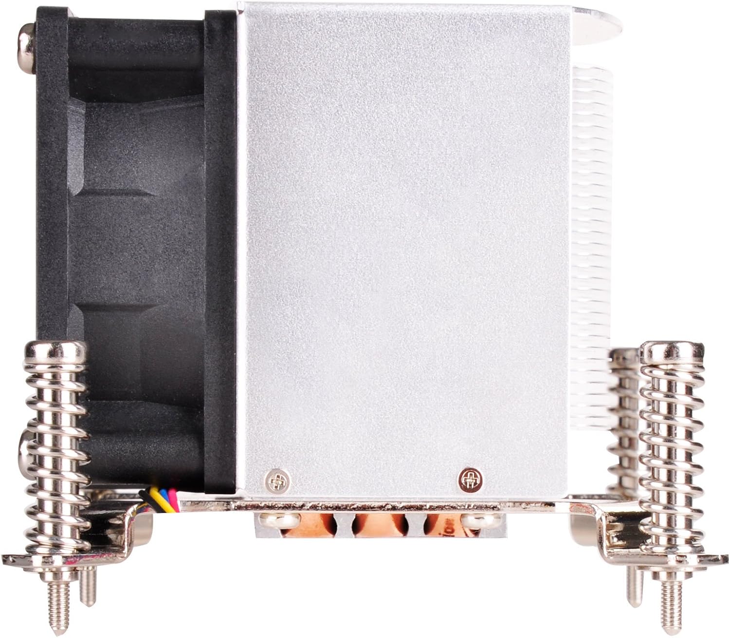 SilverStone Technology AR09-115XS 2U Servidor de montaje en bastidorpequeño factor de forma Intel CPU Cooler con soporte de tornillo, SST-AR09-115XS