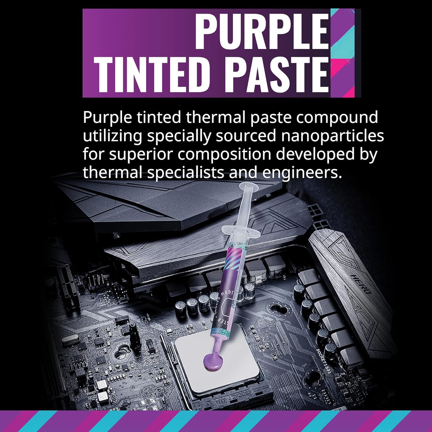 Cooler Master MasterLiquid ML240L RGB V2, enfriador líquido de CPU y pasta térmica de rendimiento HTK, radiador de 240, doble flujo de SickleFlow de