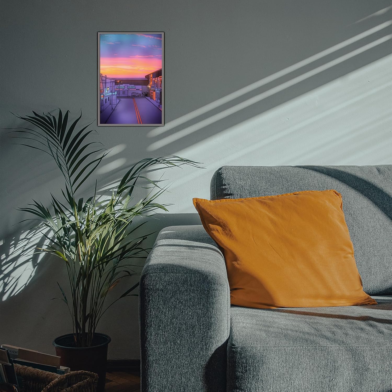Vasten Pintura con luz LED, pintura iluminada, decoración artística de pared Lite Brite, alimentada por USB, 3 modos de color, inauguración de la