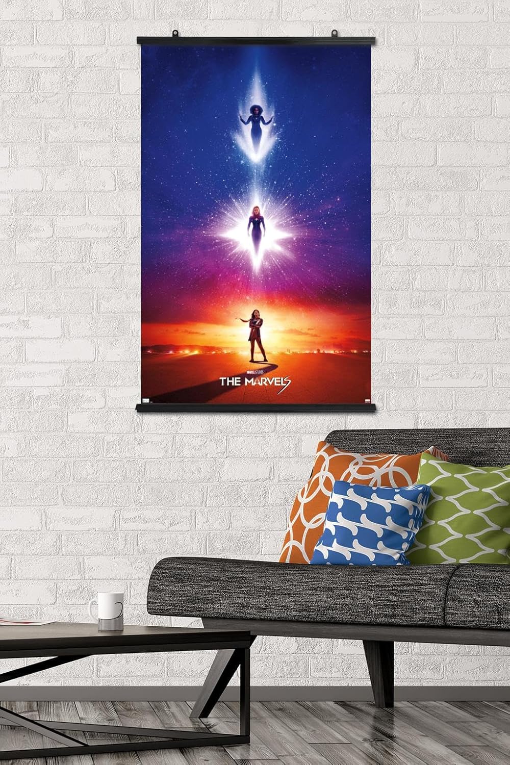 Trends International Marvel The Marvels – Teaser – Póster de pared de una hoja