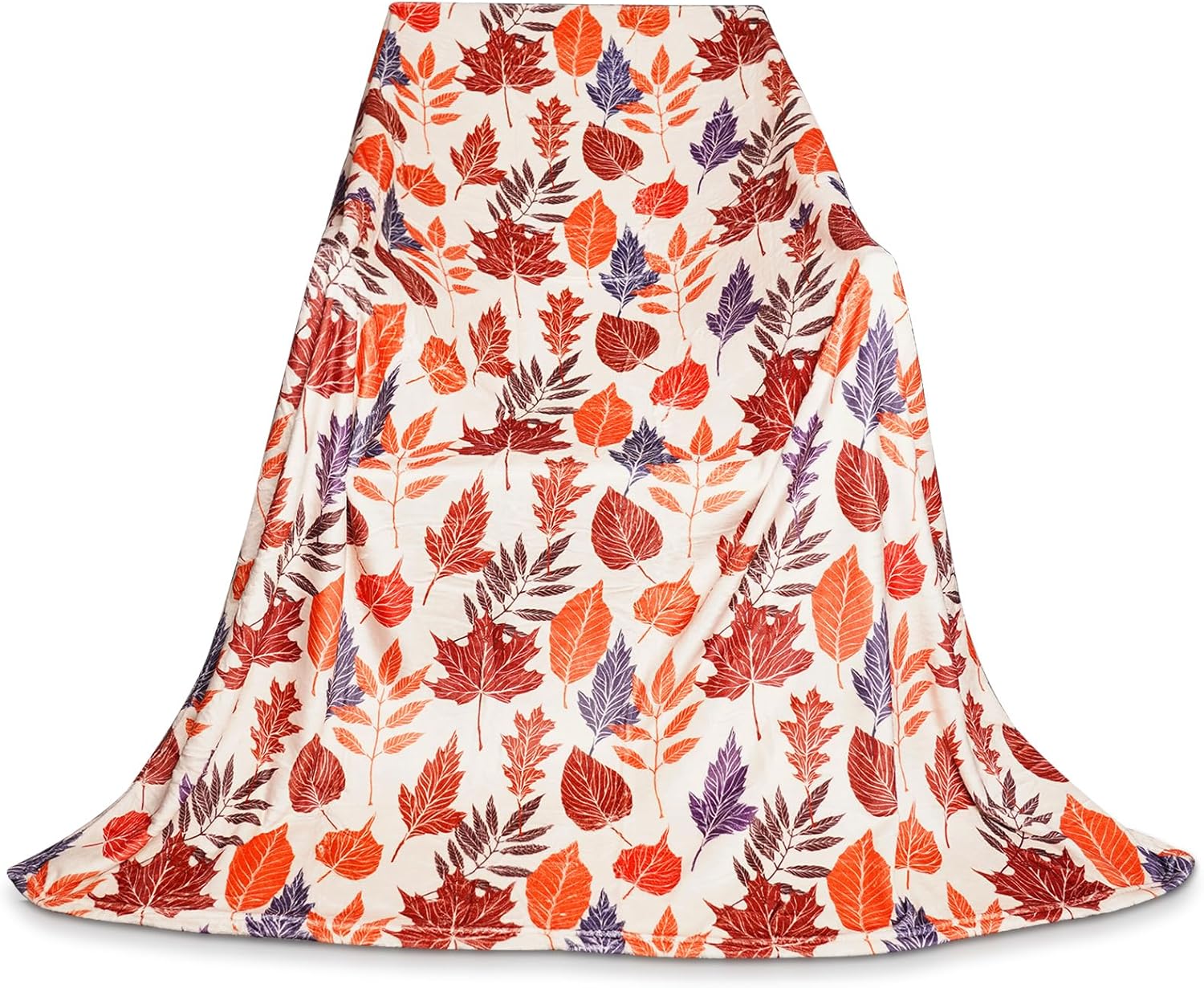 Decoración de Acción de Gracias para interiores, manta de franela de otoño, decoración de otoño, suave y cálida, decoración de otoño, manta