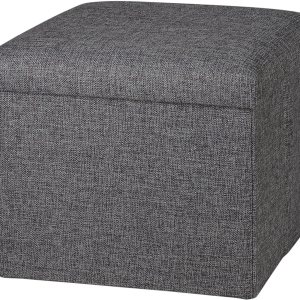 Otomana plegable de almacenamiento, otomana pequeña con almacenamiento, reposapiés acolchado, asiento reposapiés de piel sintética, mesa de café, Otomana plegable de almacenamiento, otomana pequeña con almacenamiento, reposapiés acolchado, asiento reposapiés de piel sintética, mesa de café,