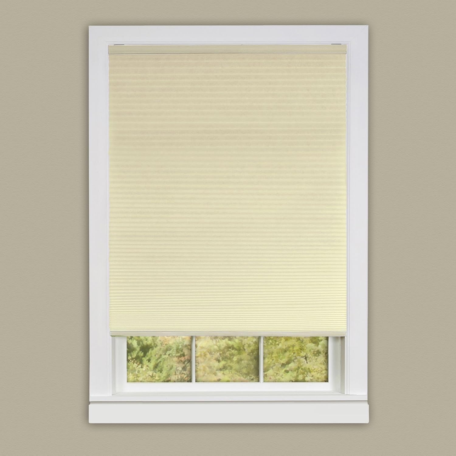 Achim Home Furnishings – Persianas de panal de abeja inalámbrico