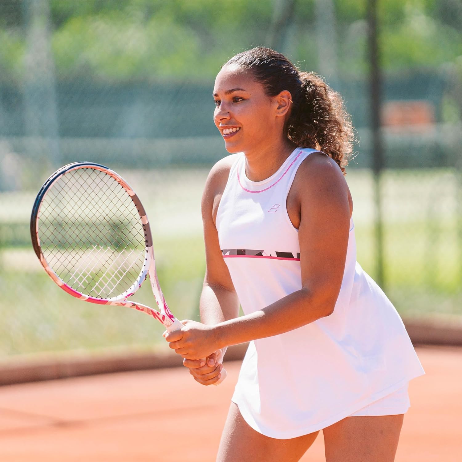 Babolat Raqueta de tenis EVO Aero Rosa