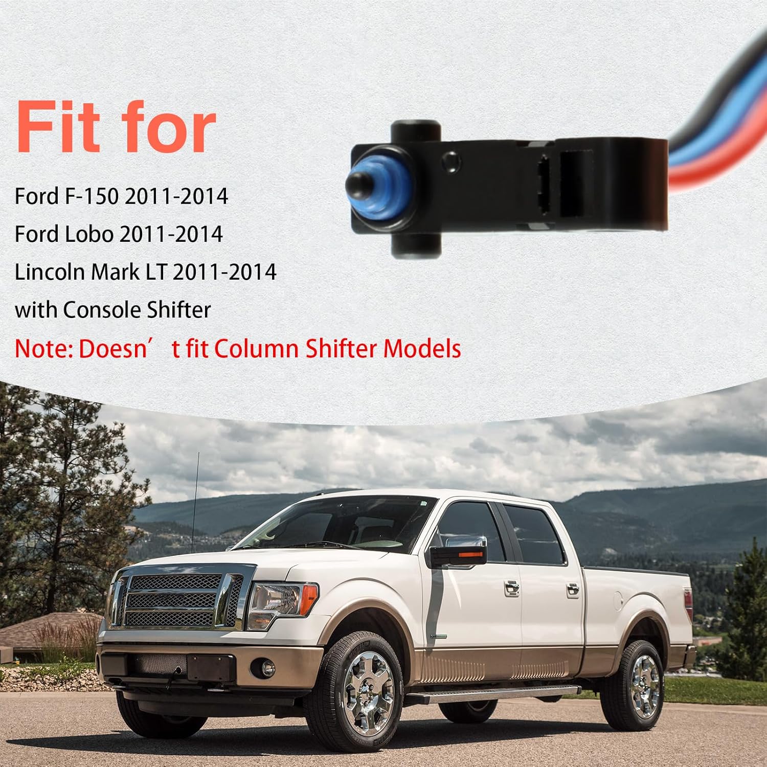 HIMARKLIF Juego de reparación de interruptor de posición de estacionamiento Micro interruptor de cambio compatible con Ford F-150 2011-2014 Ford