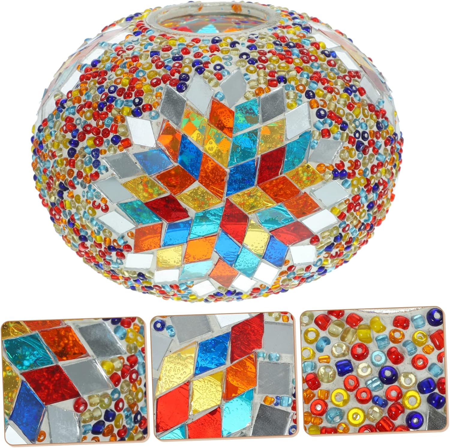 DOITOOL Pantalla de vitral de lámpara colgante pantalla de lámpara turca pantalla pantalla lámpara moderna pantalla Mediterráneo Turquía