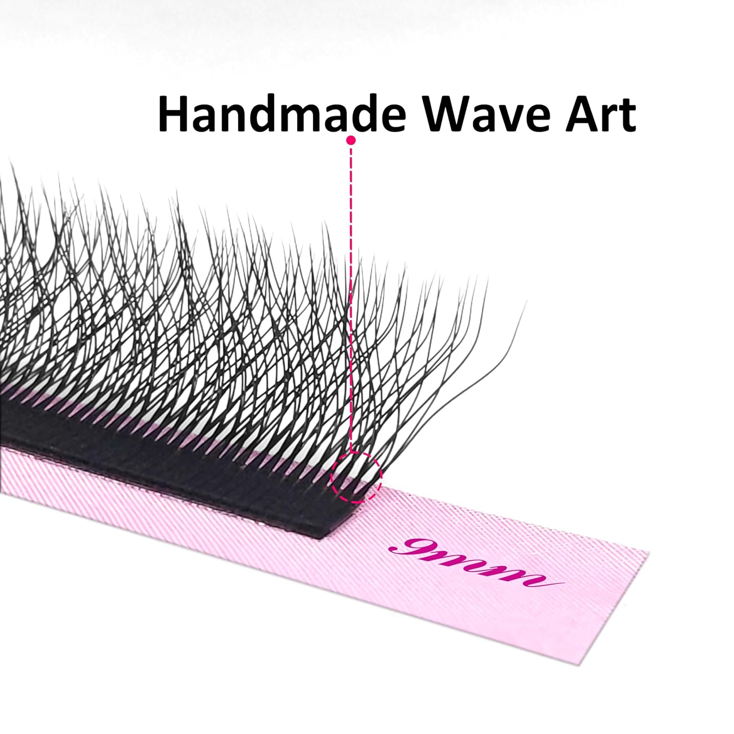 VEYES INC YY – Bandeja de extensiones de pestañas, rizo CD, 0.39-0.59 pulgadas, longitud mixta, abanicos profesionales de extensiones de pestañas,