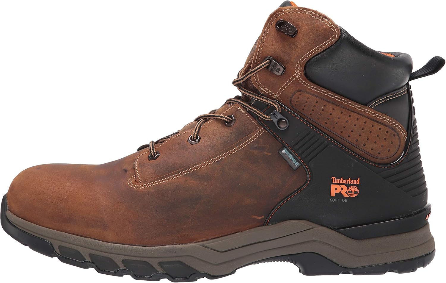 Timberland PRO Botas industriales impermeables Hypercharge de 6 pulgadas con punta suave para hombre