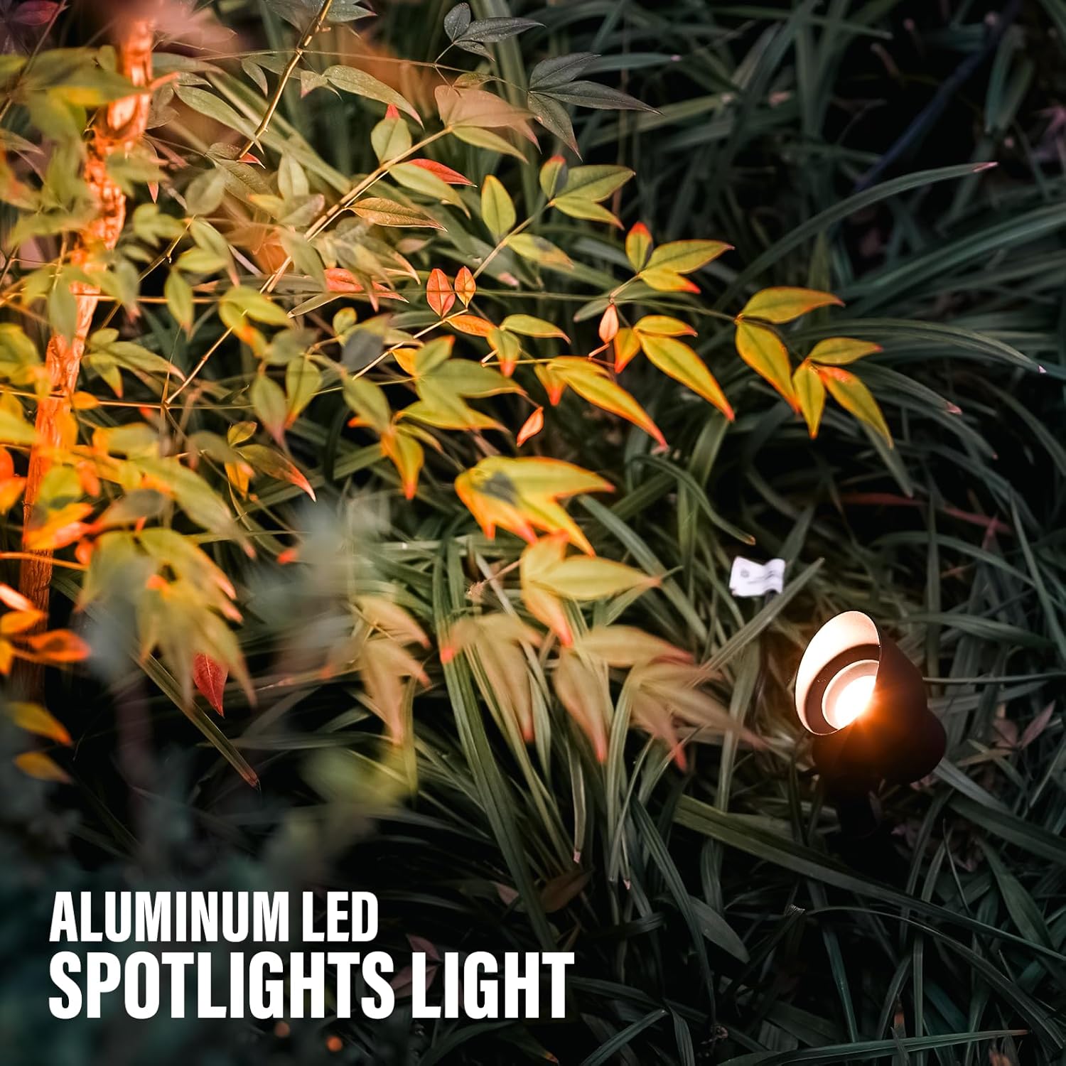 Malibu – Proyector LED de 6 W, iluminación de paisaje, iluminación al aire libre, iluminación impermeable para entrada, patio, césped, inundación,