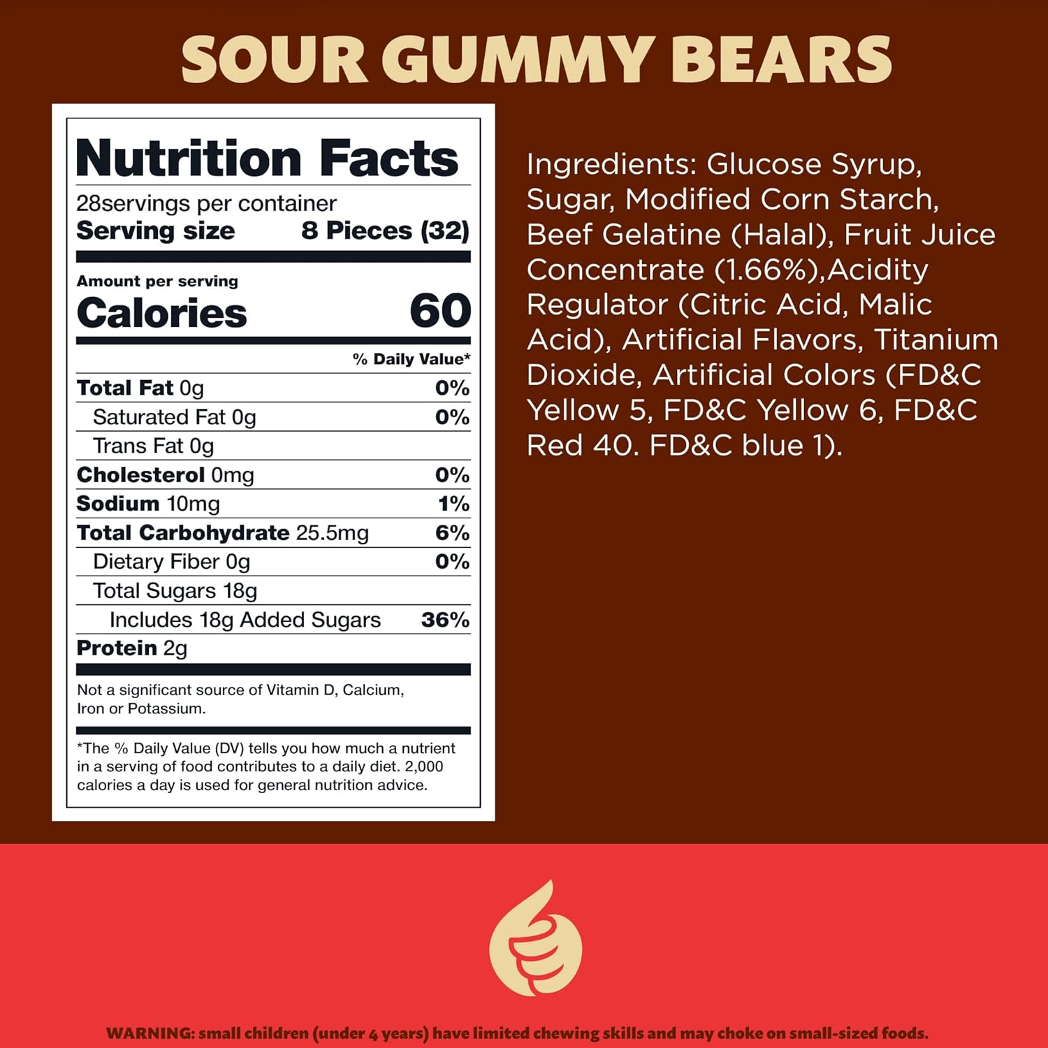 Caramelos de gomitas de neón agrios  Bolsa de 2 libras  Sabores de frutas surtidos