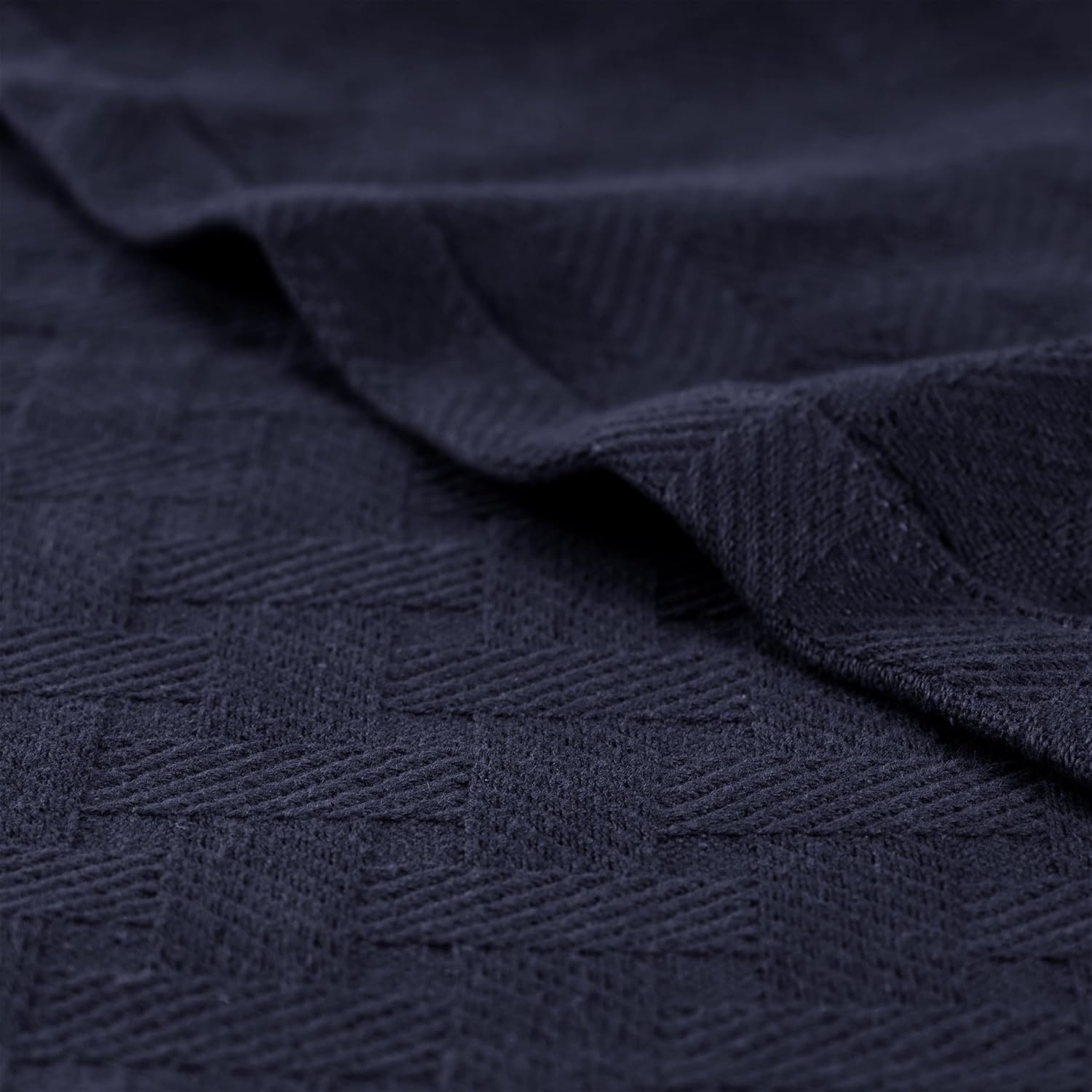 Manta 100% algodón Superior, textura diseño de tejido, para todas las estaciones