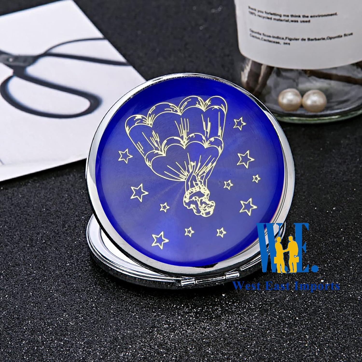 Recuerdo de fiesta personalizado (12 piezas) Sweet XV, Sweet Dieciséis 18 Cumpleaños Quinceañera, Mis 15 años Mis Membrillo Años Espejo compacto