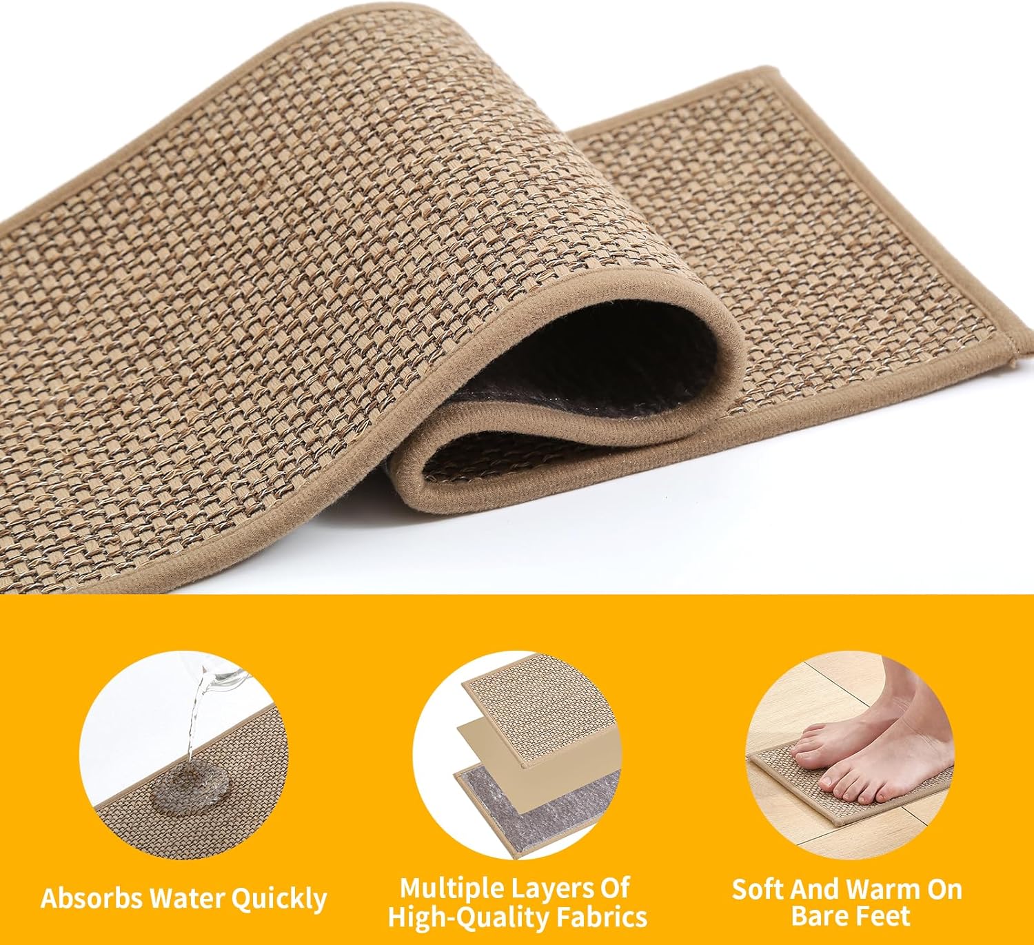 Qozary Peldaños de escalera para peldaños de madera para interiores, paquete de 15 peldaños de escalera, 8 x 30 pulgadas para escaleras alfombradas,