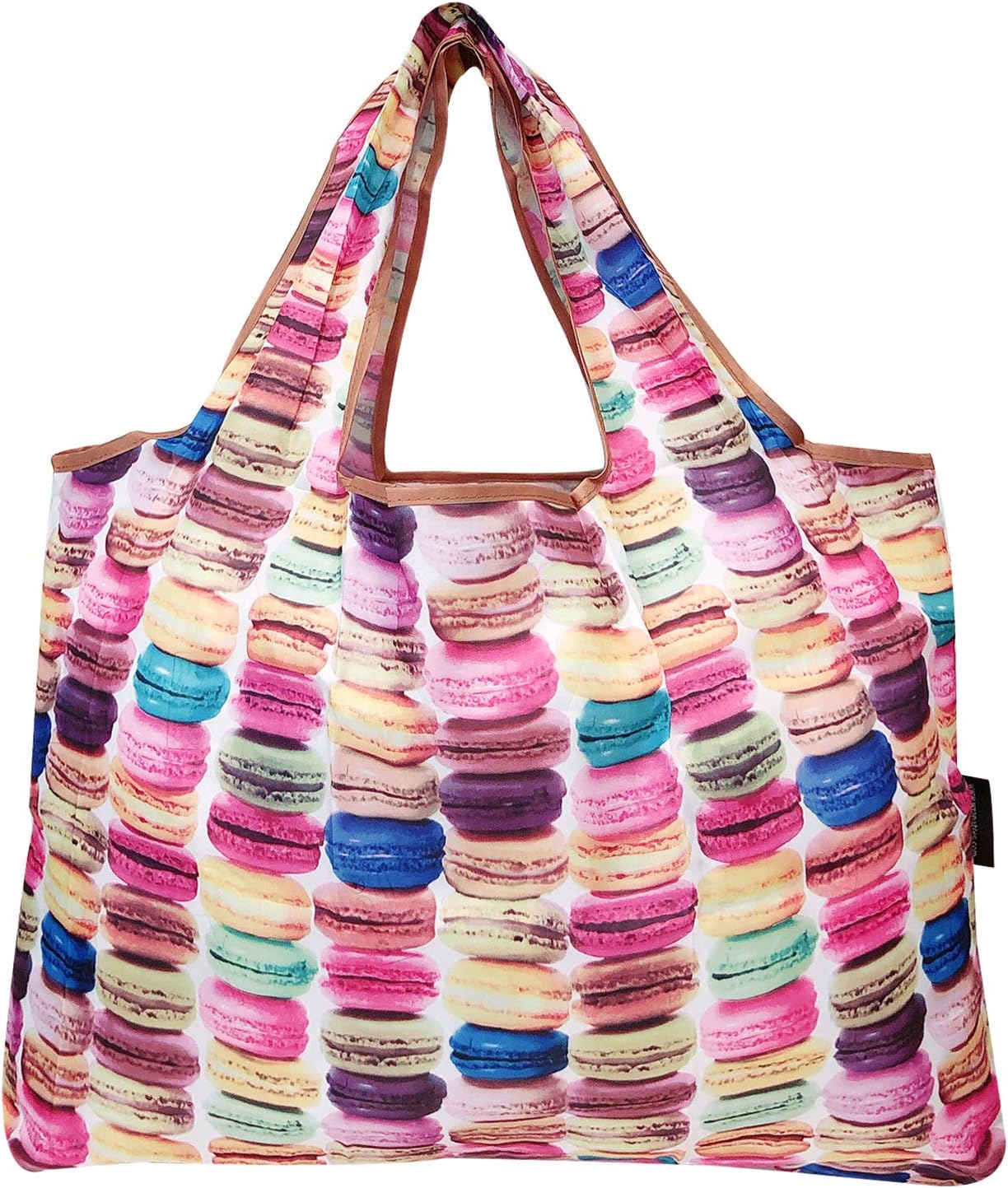 allydrew Bolsas grandes plegables de nailon reutilizables para comestibles, paquete de 5