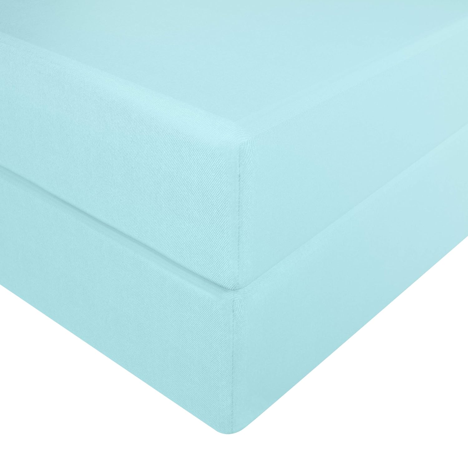 NTBAY – Sábana bajera ajustable para cuna para bebé, color sólido y suave, 28.0 x 52.0pulgadas