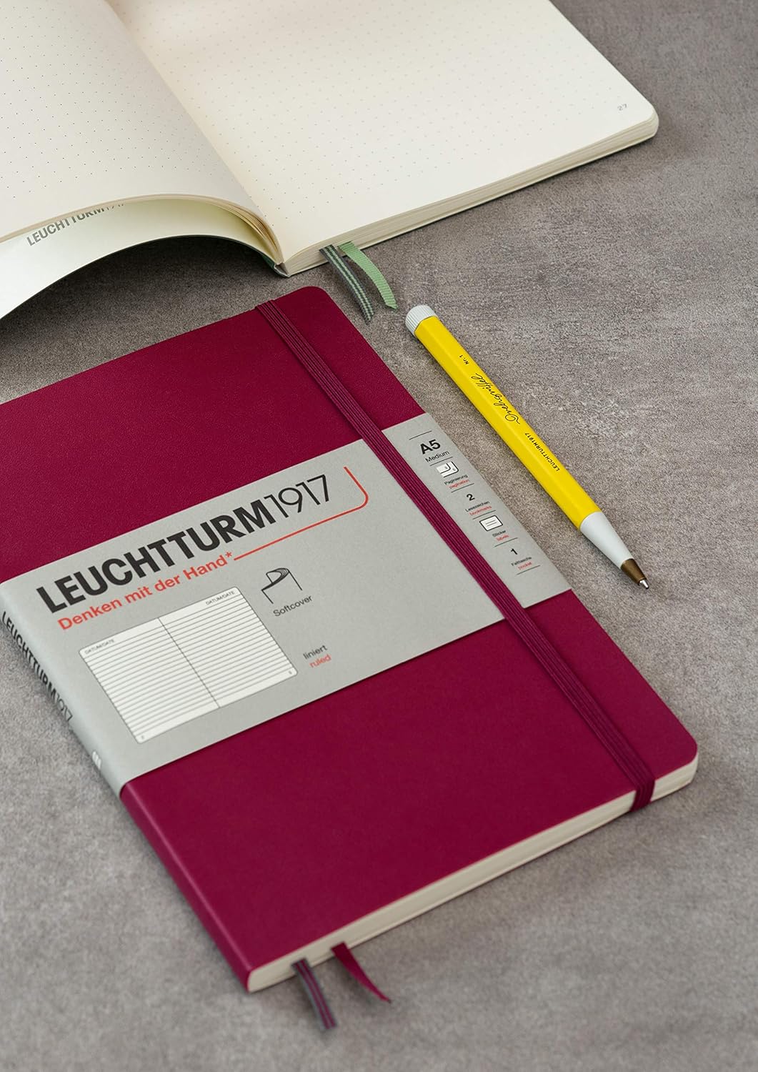 Leuchtturm – Cubierta forrada para ejército, Antracita