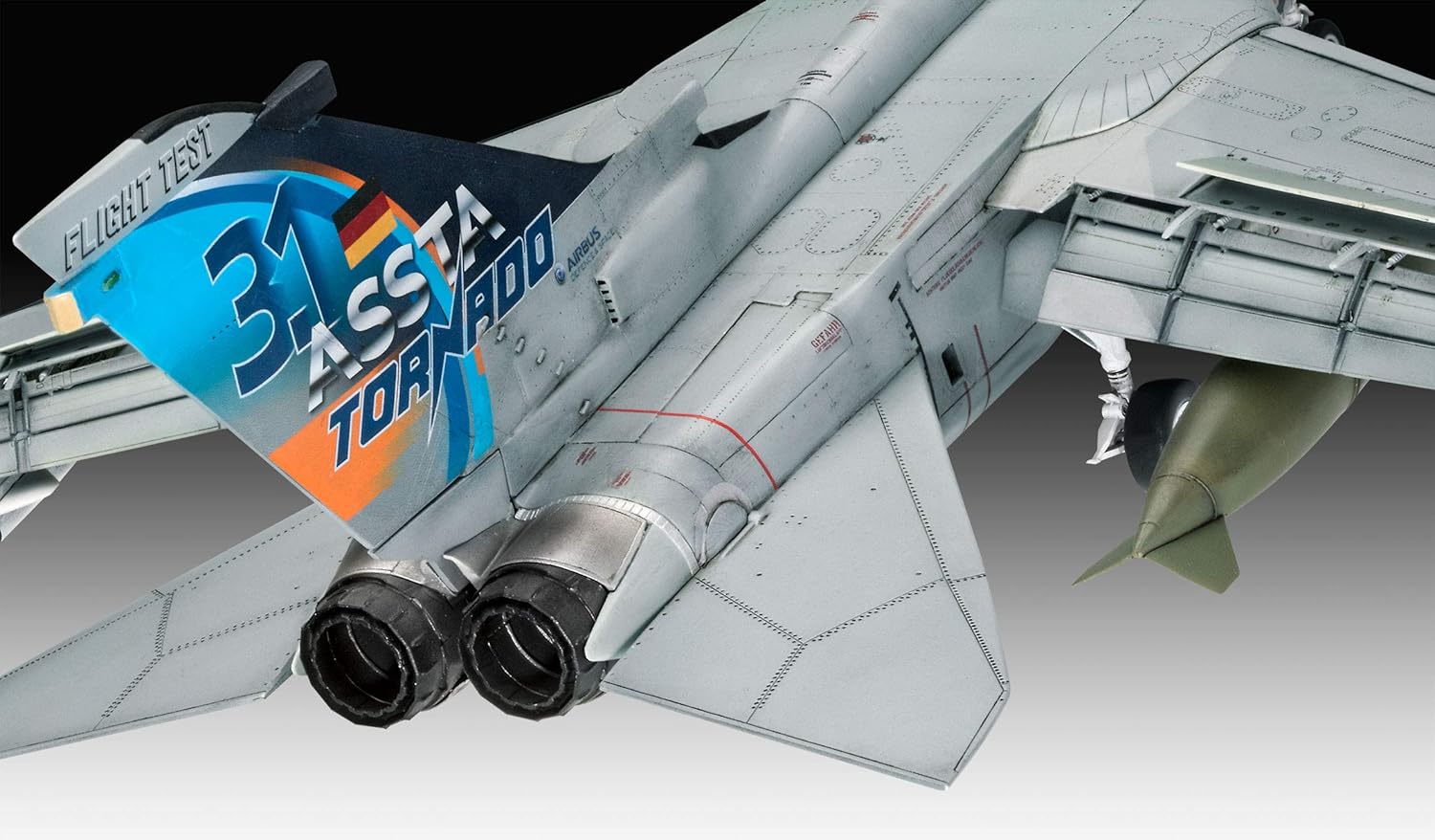 Revell RV03849 03849 Tornado ASSTA 3.1 Plastic Model kit escala 148, sin pintar