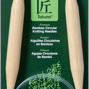 Clover Agujas de tejer circulares de bambú de 36 pulgadasNo. 19, 36 pulgadas Clover Agujas de tejer circulares de bambú de 36 pulgadasNo. 19, 36 pulgadas