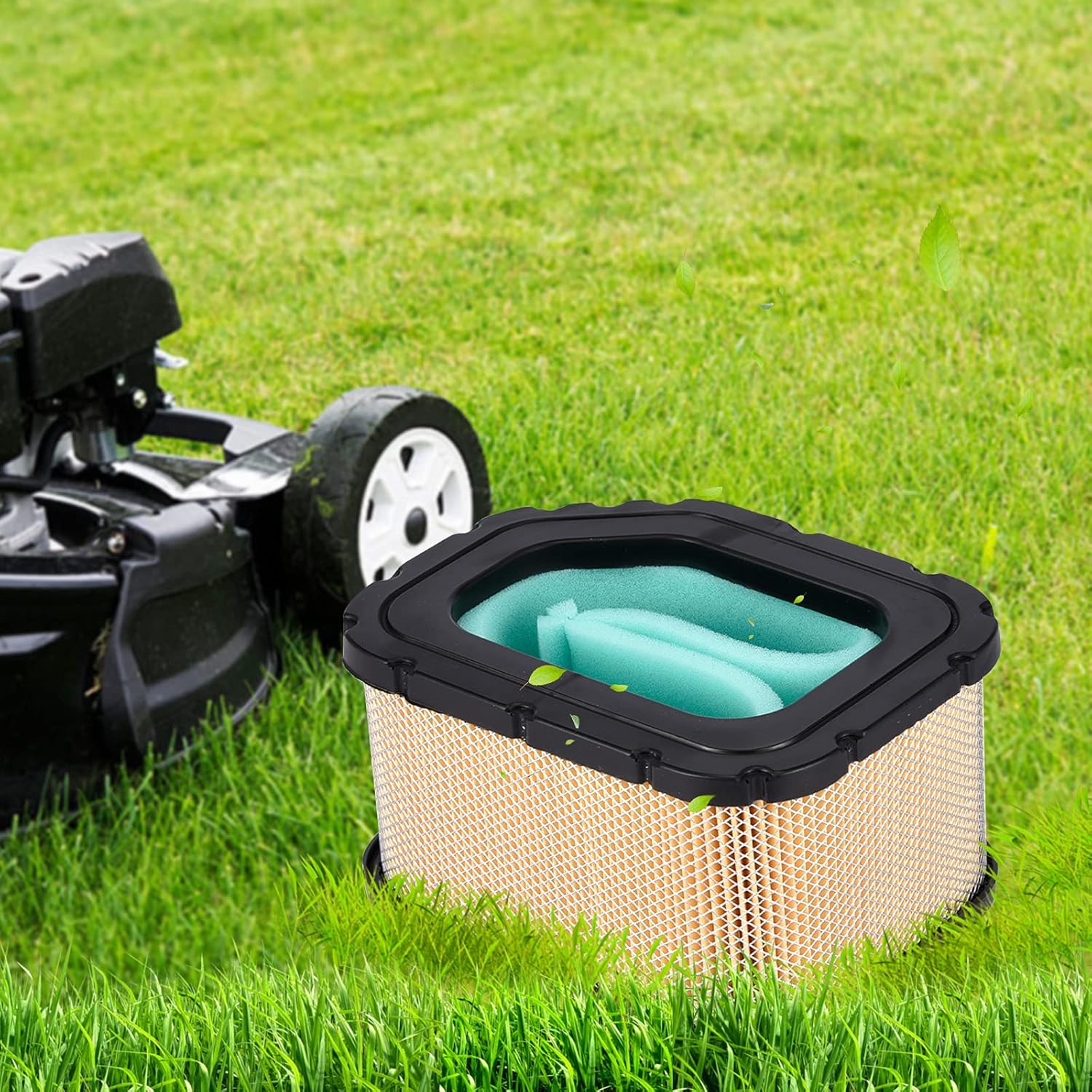 HIFROM 063-8080-00 Filtro de aire Pre limpiador con filtro de combustible Bujías Kit de afinación Compatible con Bad Boy ZT CZT Cortacéspedes con