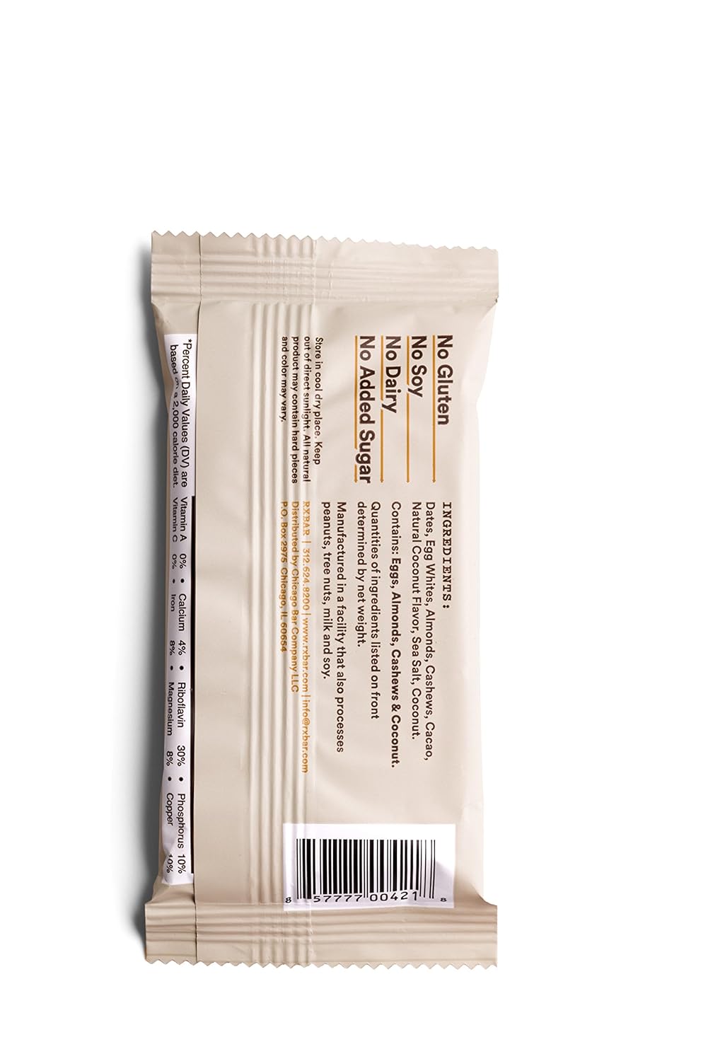 RXBAR Barra de proteínas integral