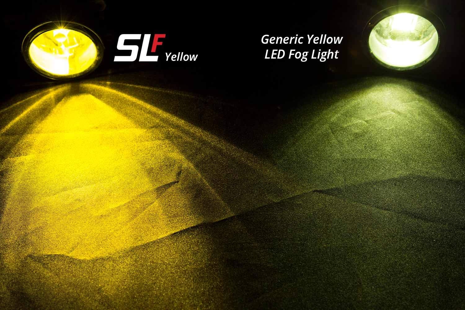 Diode Dynamics Bombillas antiniebla LED amarillas H11 SLF (par)