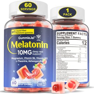 Gomitas de melatonina sin azúcar, 10 mg 20 mg con glicinato de magnesio para adultos, L-teanina, ashwagandha, B6, metilo b12, bálsamo de limón y Gomitas de melatonina sin azúcar, 10 mg 20 mg con glicinato de magnesio para adultos, L-teanina, ashwagandha, B6, metilo b12, bálsamo de limón y