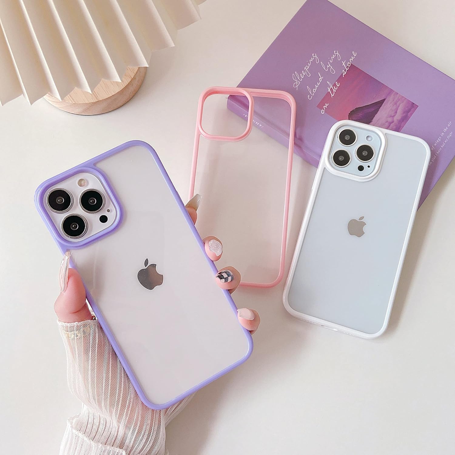 ZTOFERA Funda transparente para iPhone 15 Pro, funda protectora transparente para niñas bonitas, suave, ultra delgada, antiarañazos, para iPhone 15