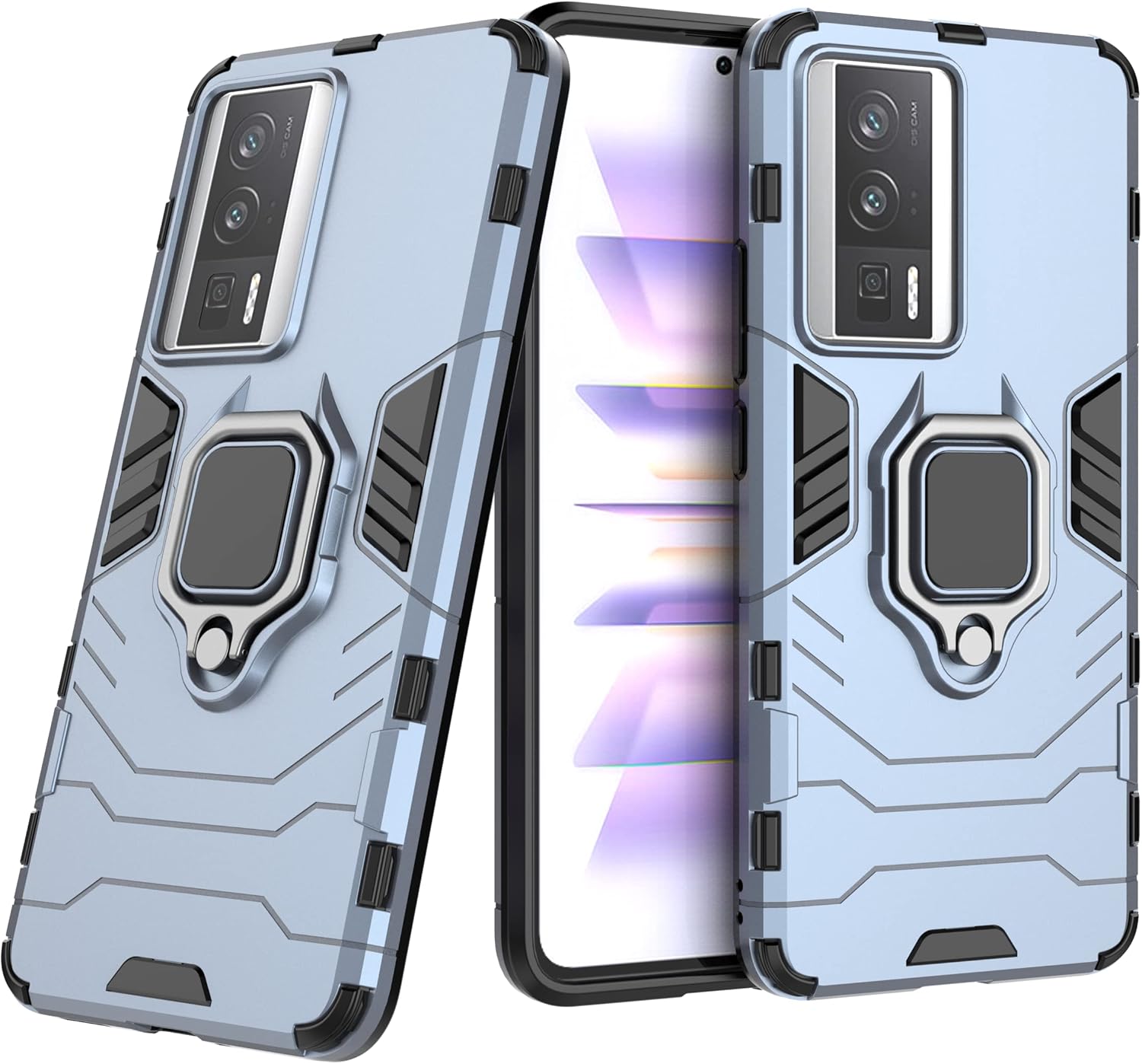 Kukoufey Funda para Xiaomi Poco F5 Pro 5G, soporte magnético para automóvil para Xiaomi Poco F5 Pro 5G 23013PC75G  Redmi K60 Pro 5G 22127RK46C
