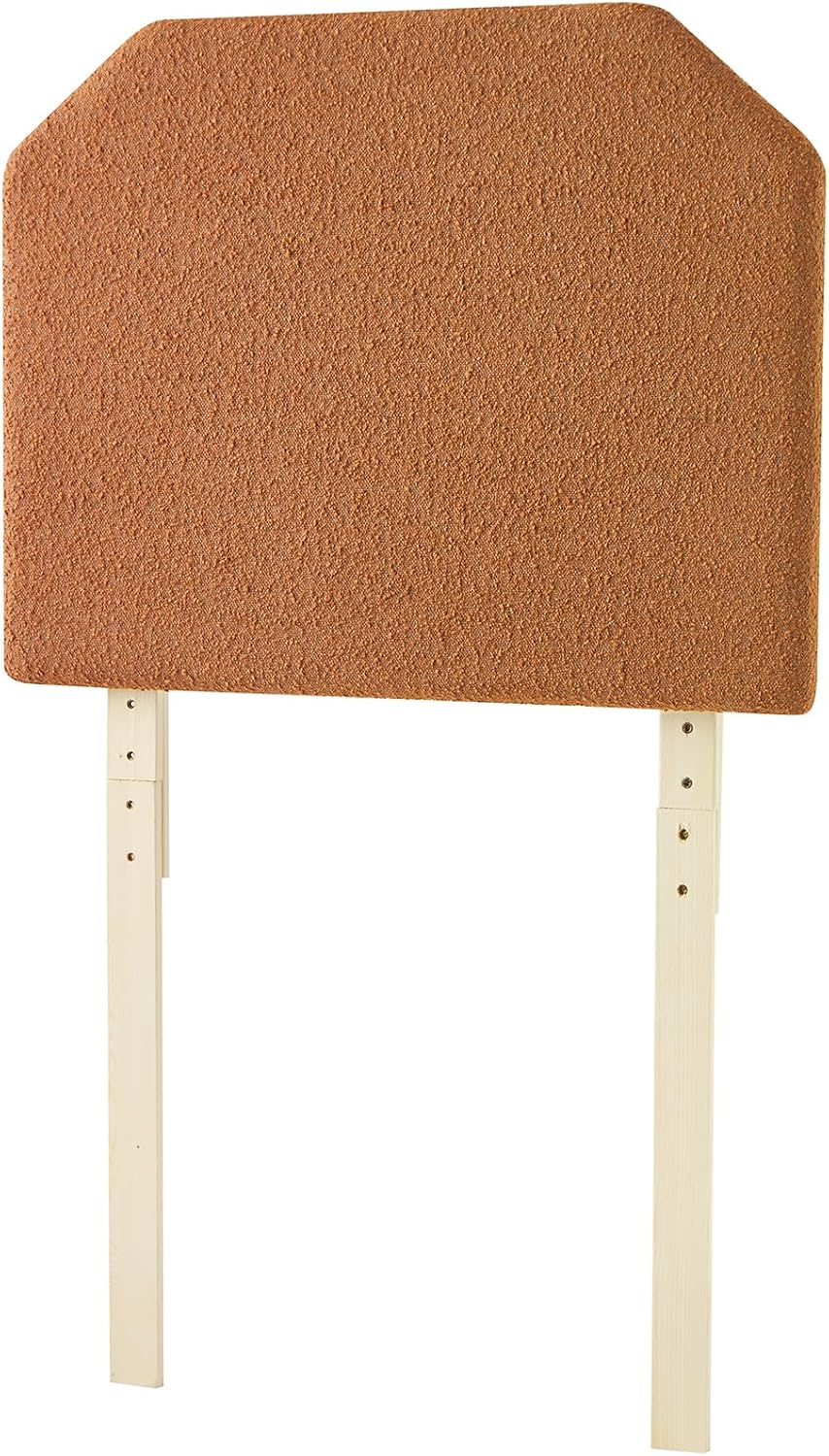 Tavira Allure Boucle – Cabecero de dormitorio con patas, color gris Yellowstone