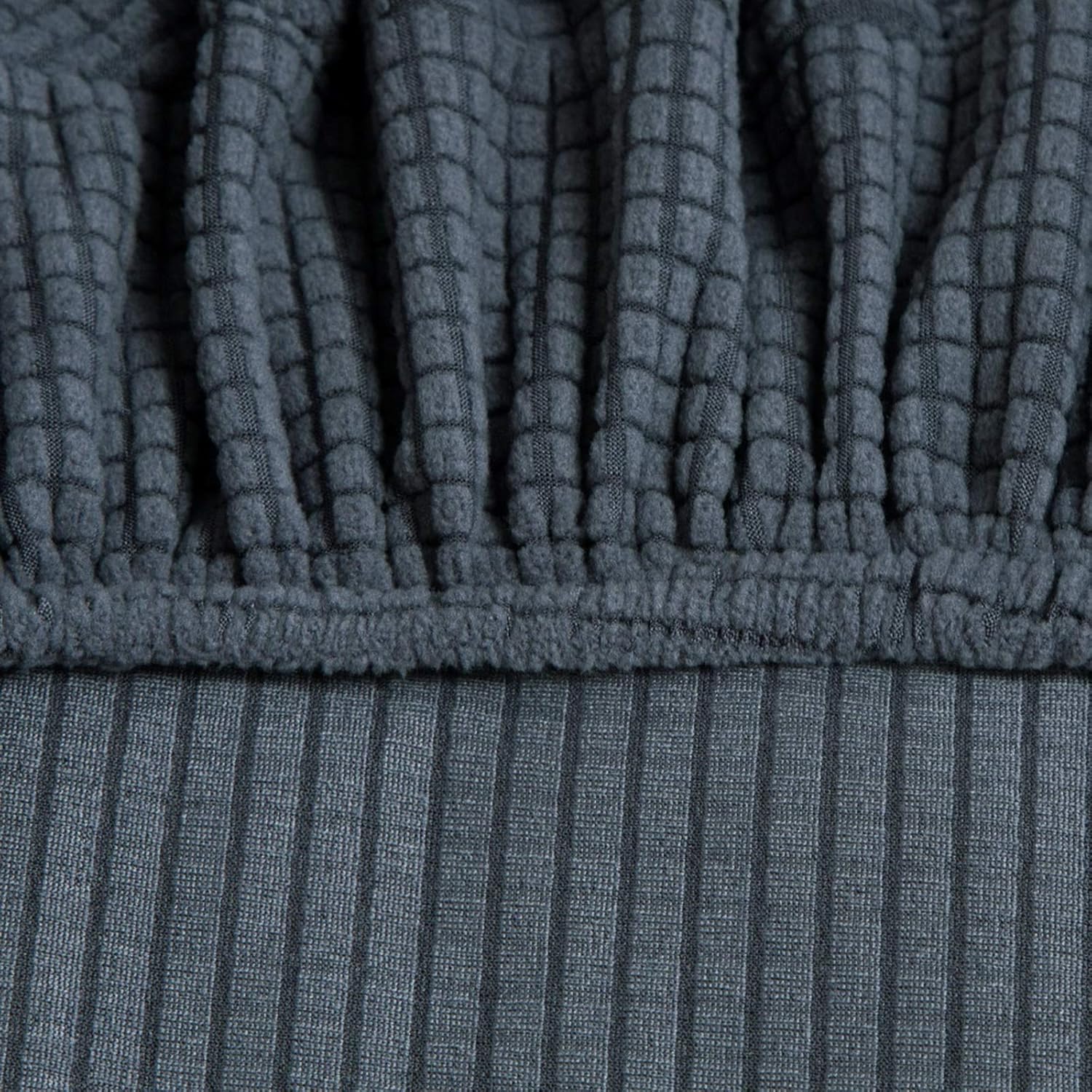 SearchI Funda elástica para silla redonda con platillo solamente, fundas de repuesto de jacquard para silla de luna, protector de asiento extraíble
