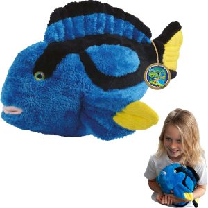 EcoBuddiez – Blue Tang de Deluxebase. Gran juguete de peluche suave de 16 pulgadas hecho de botellas de plástico recicladas. Regalo ecológico para EcoBuddiez – Blue Tang de Deluxebase. Gran juguete de peluche suave de 16 pulgadas hecho de botellas de plástico recicladas. Regalo ecológico para