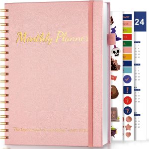JUBTIC Agenda mensual sin fecha para 2023-2024 con calendario, cuaderno de lista de tareas de 30 meses para mujeres u hombres, agenda de citas de JUBTIC Agenda mensual sin fecha para 2023-2024 con calendario, cuaderno de lista de tareas de 30 meses para mujeres u hombres, agenda de citas de