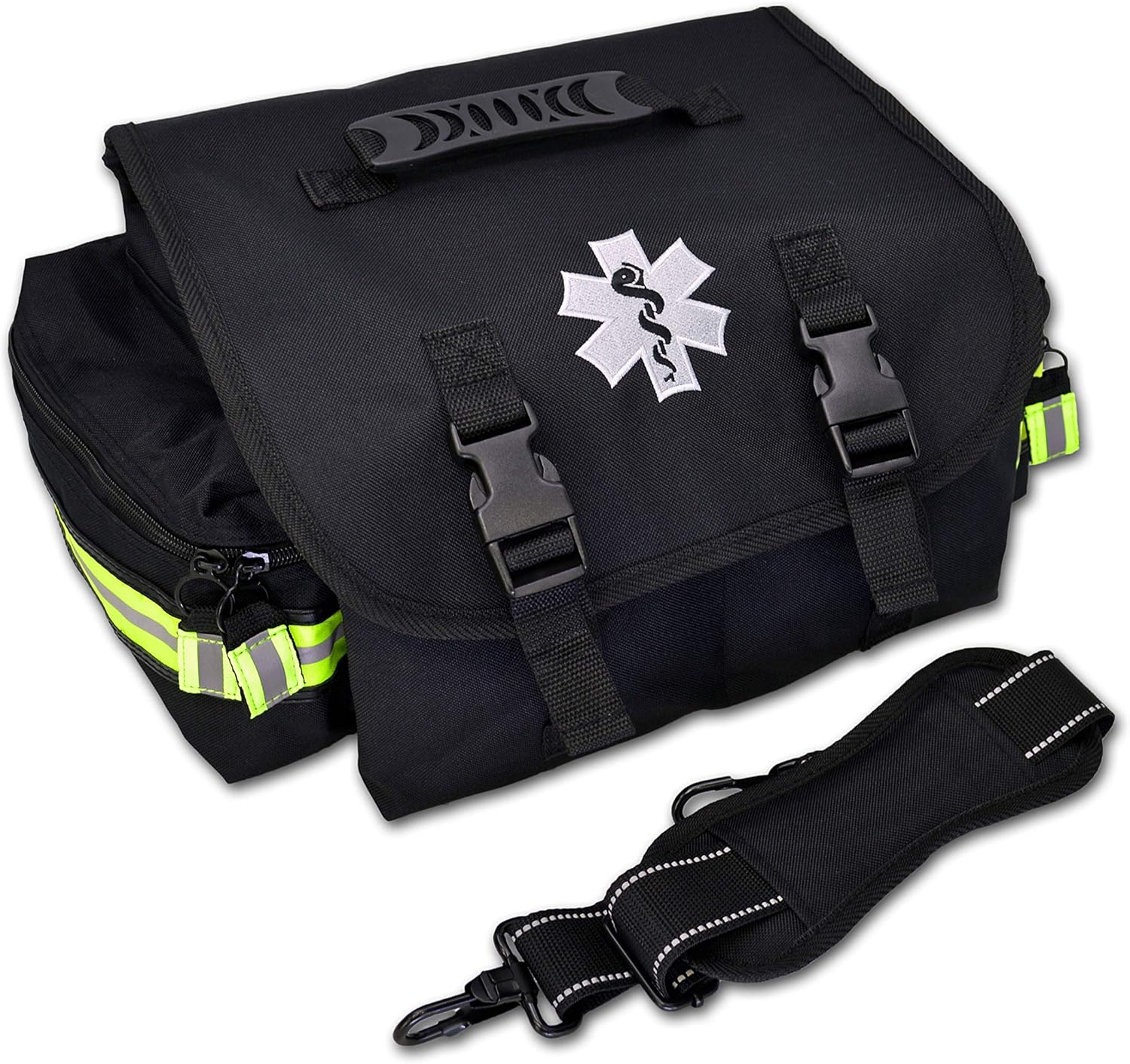 Lightning X – Bolsa de salto EMT Medic First Responder Trauma EMS con divisores  Stealth Black