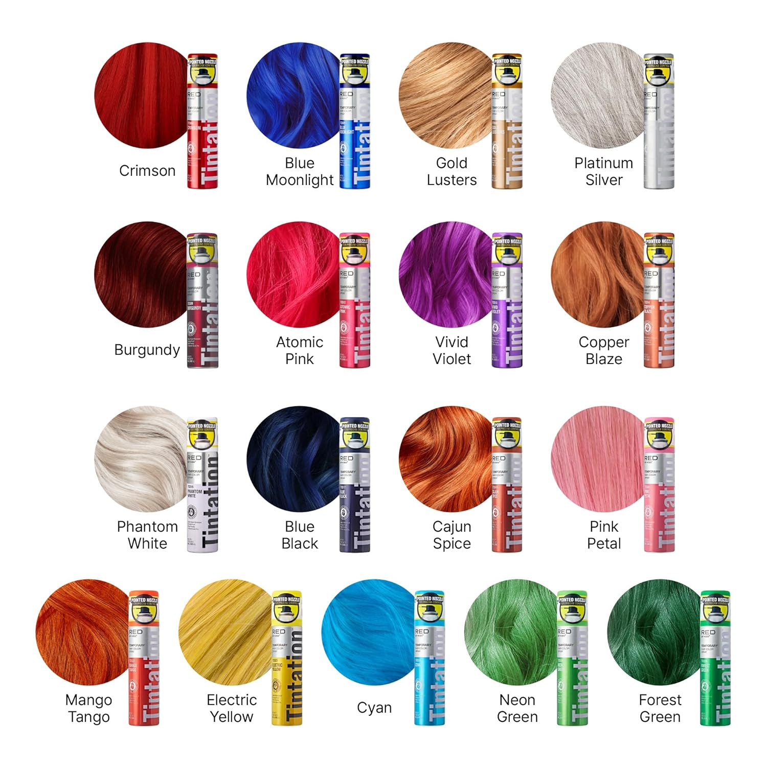 KISS TCS09 – Tinte en aerosol para cubrir la raíz de color burdeos, color gris, 2.82 onzas