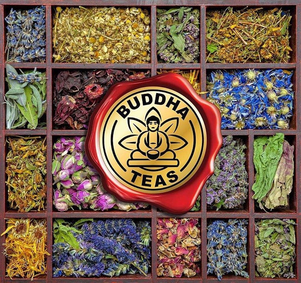 Buddha Teas Té orgánico de raíz de astrágalo – OU Kosher, orgánico USDA, orgánico CCOF, 18 bolsas de té sin blanqueador