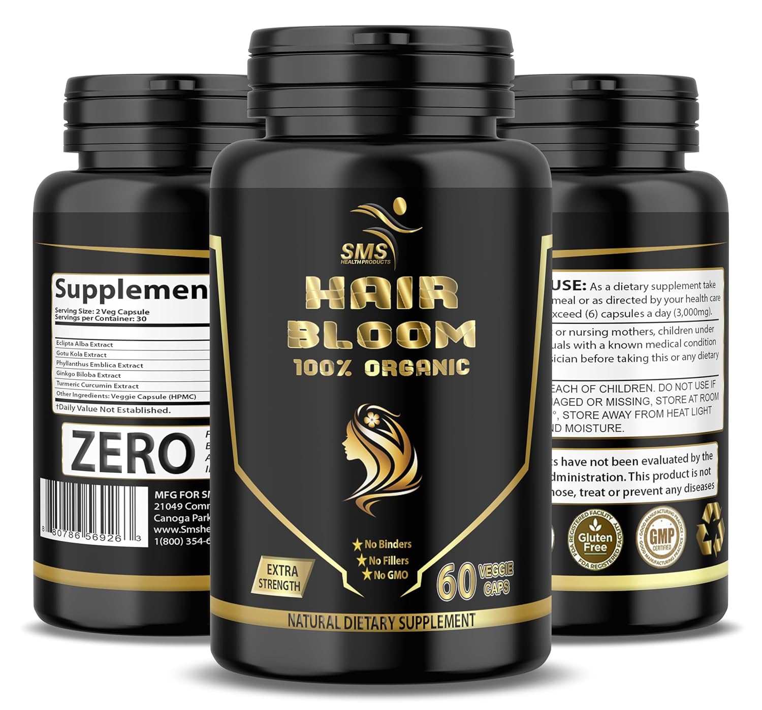 Pastillas para el crecimiento del cabello, suplemento de floración del cabello para cabello más grueso y completo, apoya el cabello saludable, cuero