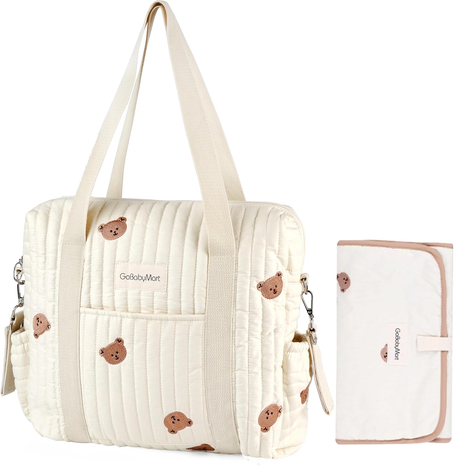 Bolsa de pañales, Bolsa de maternidad, Bolsa de pañales de viaje, Bolso de bebé multifunción, Bolsas de pañales para bebés, Bolsa de mensajero