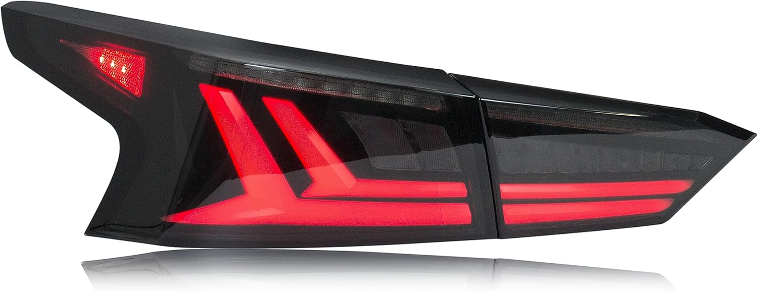 inginuity time Luces traseras LED para Nissan Altima 2019-2024 Lámparas traseras ahumadas SR secuencial señal inicio animación asamblea