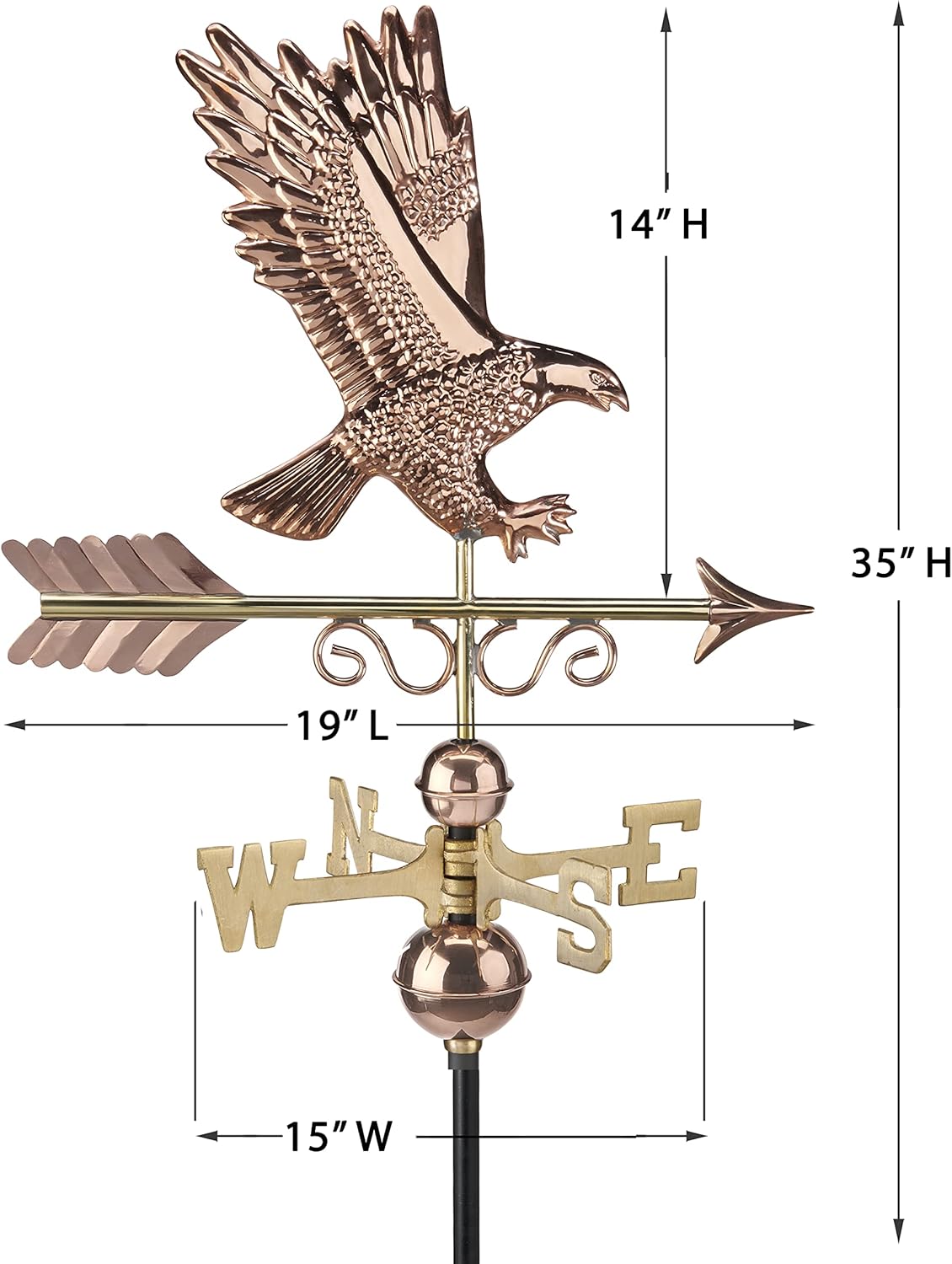 Good Directions Veleta Majestic Eagle 1979P, cobre puro