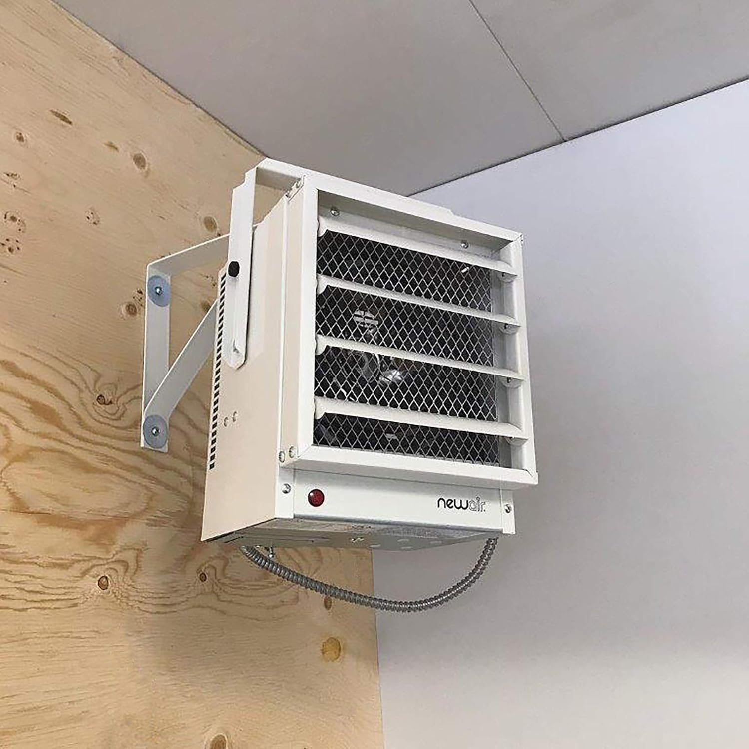 NewAir G73 – Calentador eléctrico para garaje, calienta hasta 750 pies cuadrados.