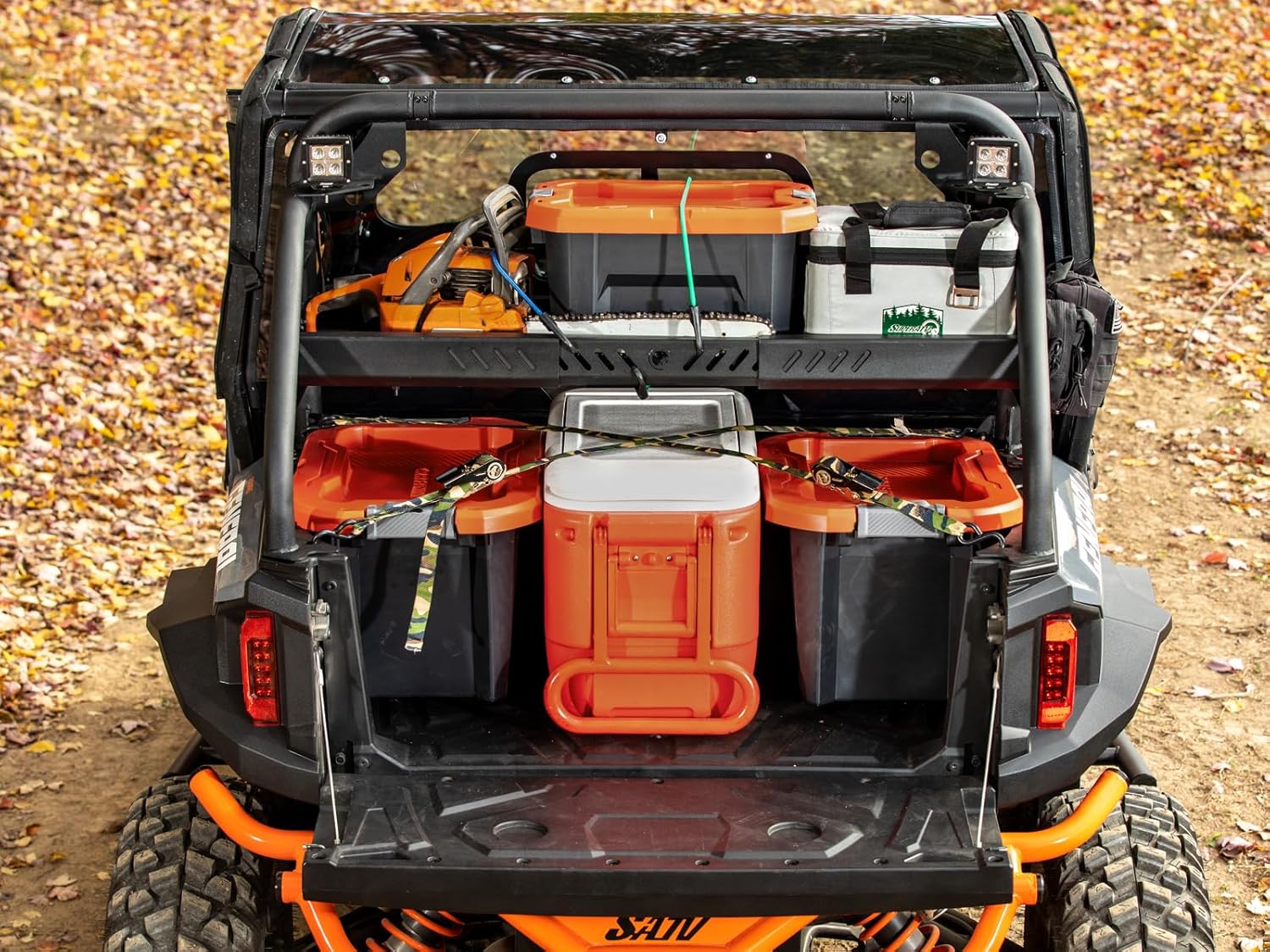 SuperATV Sport – Barra de accesorios para Polaris General 1000 2016+  Polaris General 4 2017+  Tubo de acero de 1.8 pulgadas  Puntos de montaje OEM